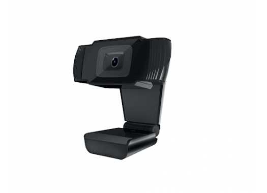 Web-камера CBR CW 855HD Black, с матрицей 1 МП, раз. видео 1280х720, USB 2.0, встр. микр. с шумоподавлением, фикс.фокус, кабель 1,4 м, чёрный (1/100)
